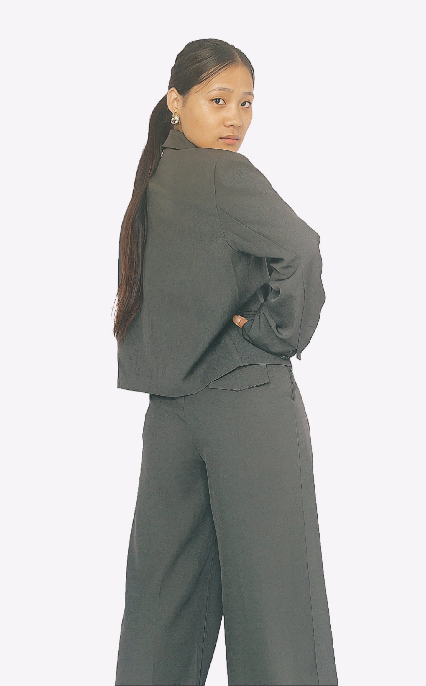The Oversized Power Suit
