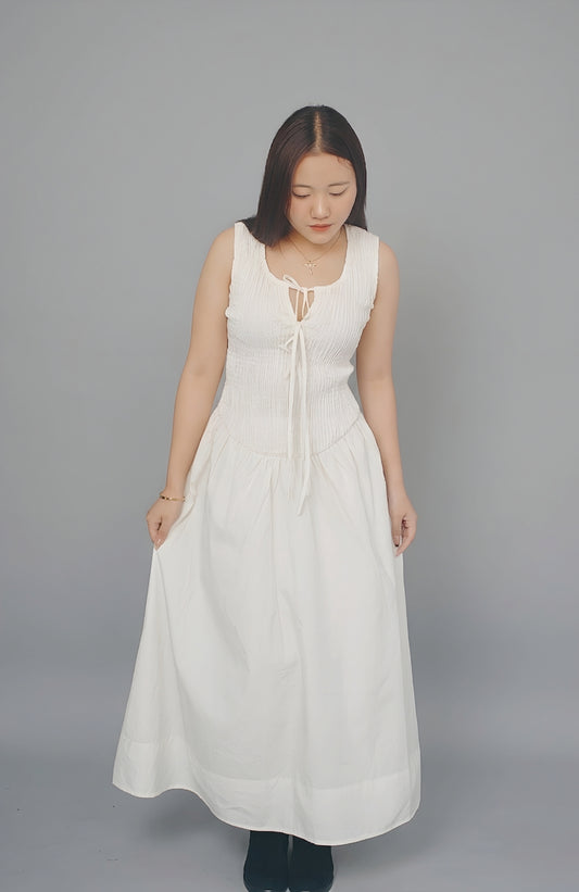 Waist Maxi Dress